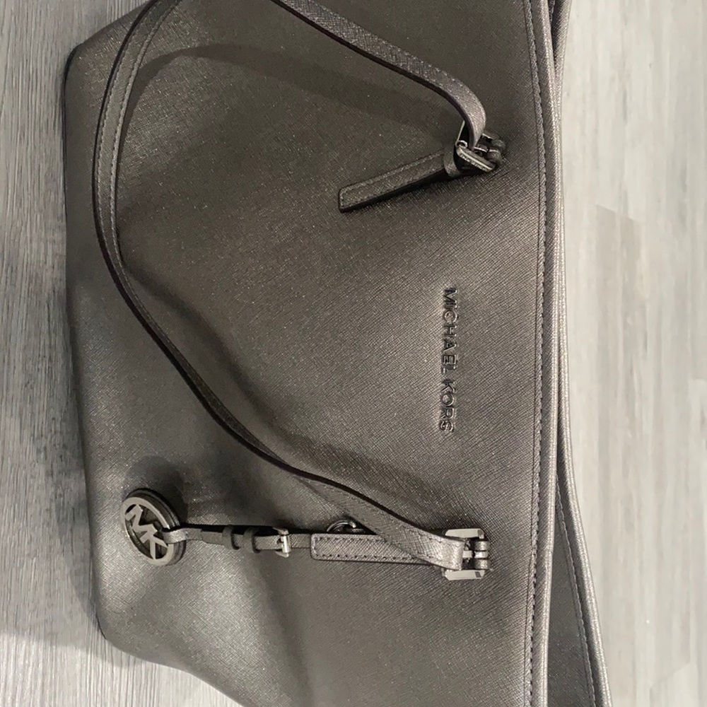 Brand new MK silver shine beautiful bag